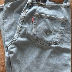 Levi's Men's Straight Jeans in Soft Blue